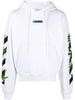 Off-White Weed Arrows print hoodie