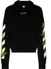 Off-White Weed Arrows-print hoodie