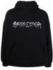 Balenciaga Slime logo-print fleece hoodie