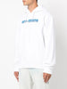 Off-White logo-print cotton hoodie