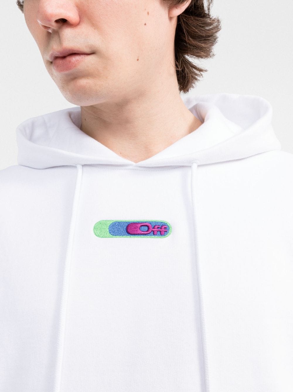 Off-White Weed Arrows print hoodie