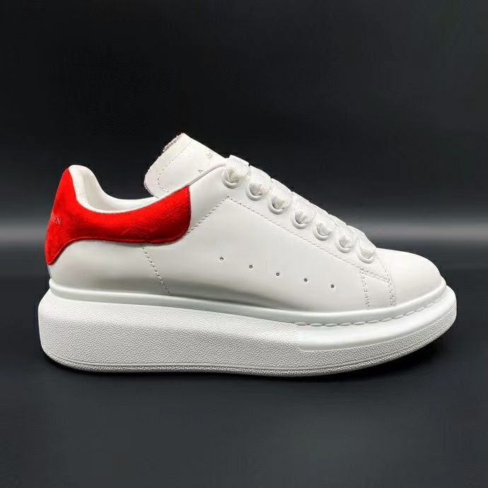 MC Red Oversized Low-Top Sneakers