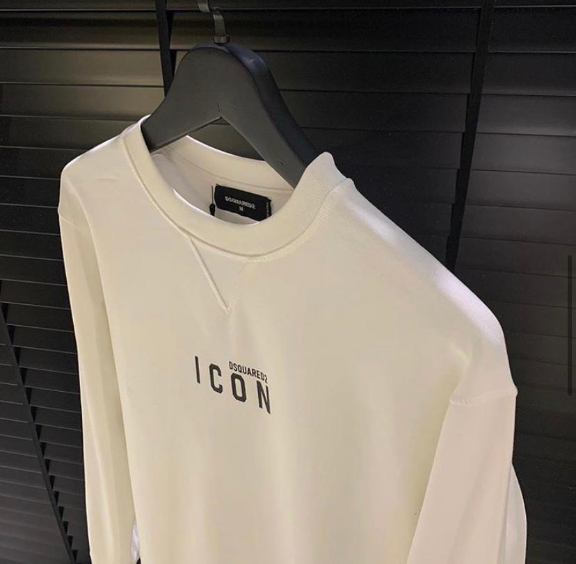 White Icon Sweater