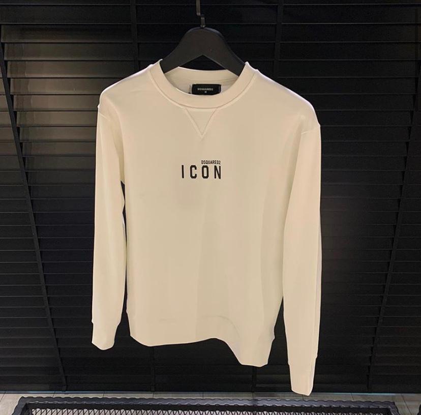 White Icon Sweater