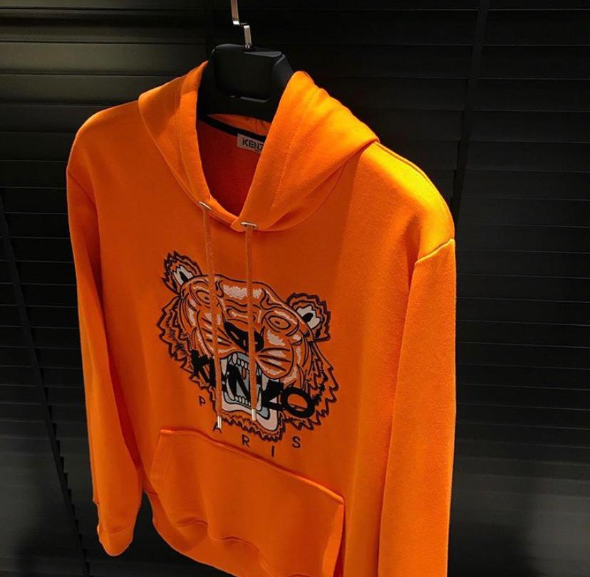 Orange Hoodie