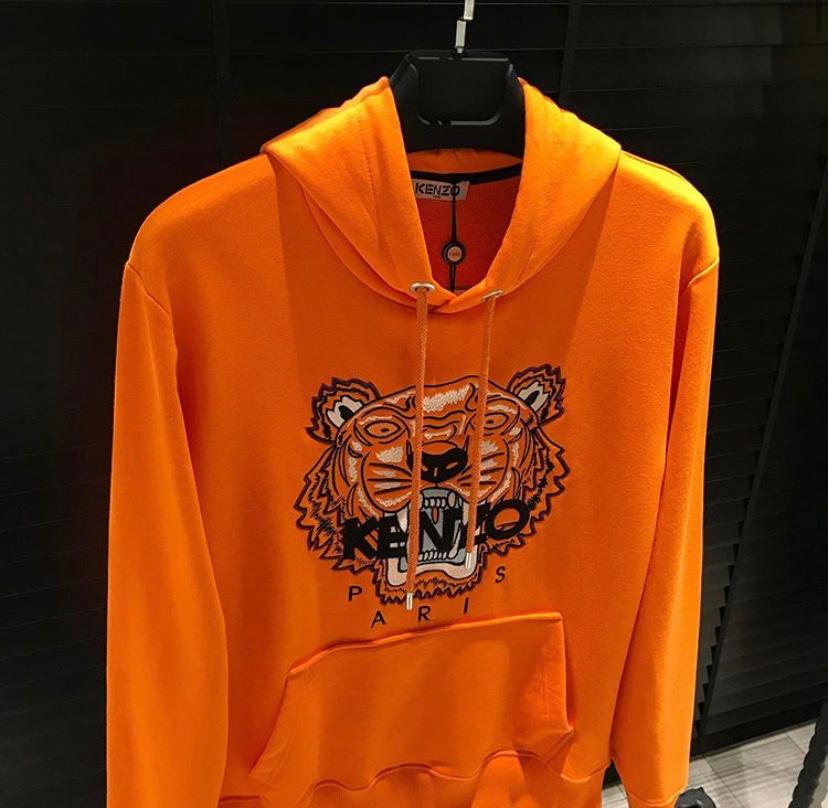 Orange Hoodie