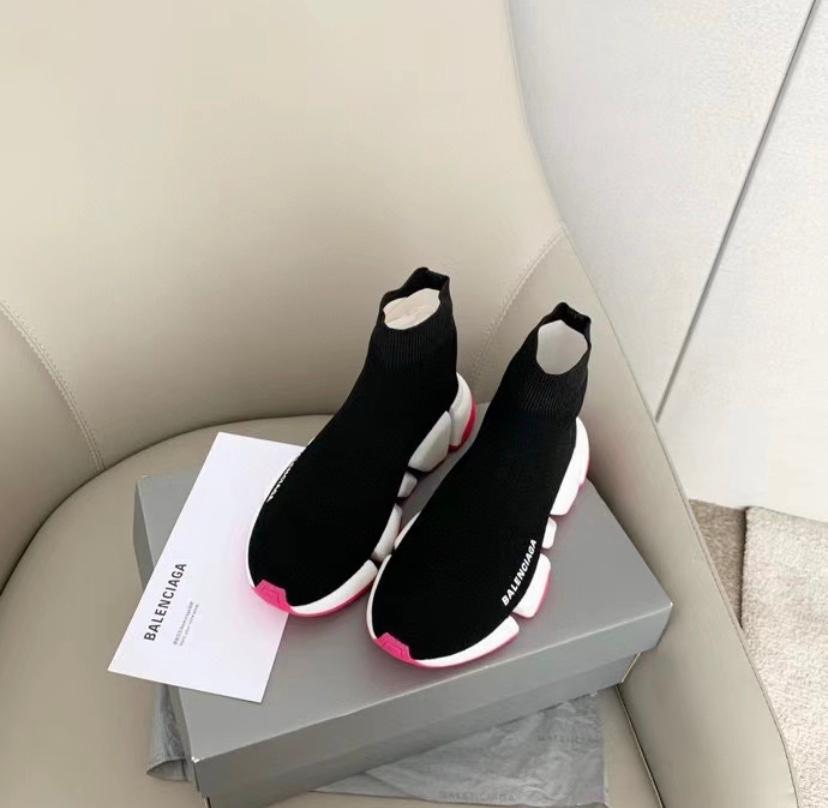 Black&Pink Runner Sneakers