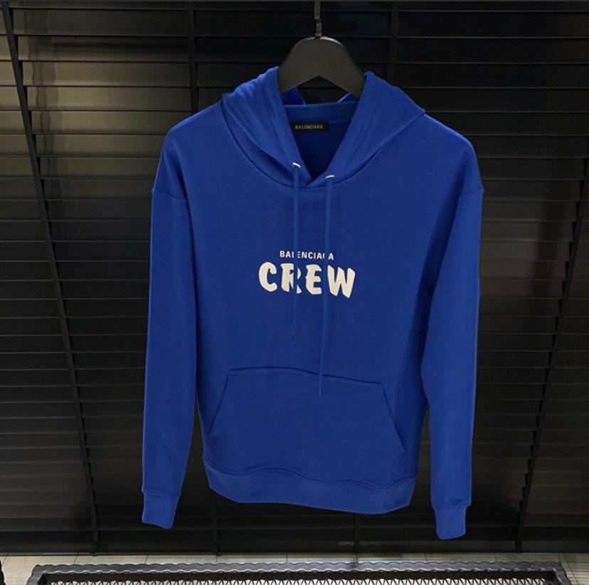 Blue CREW Hoodie