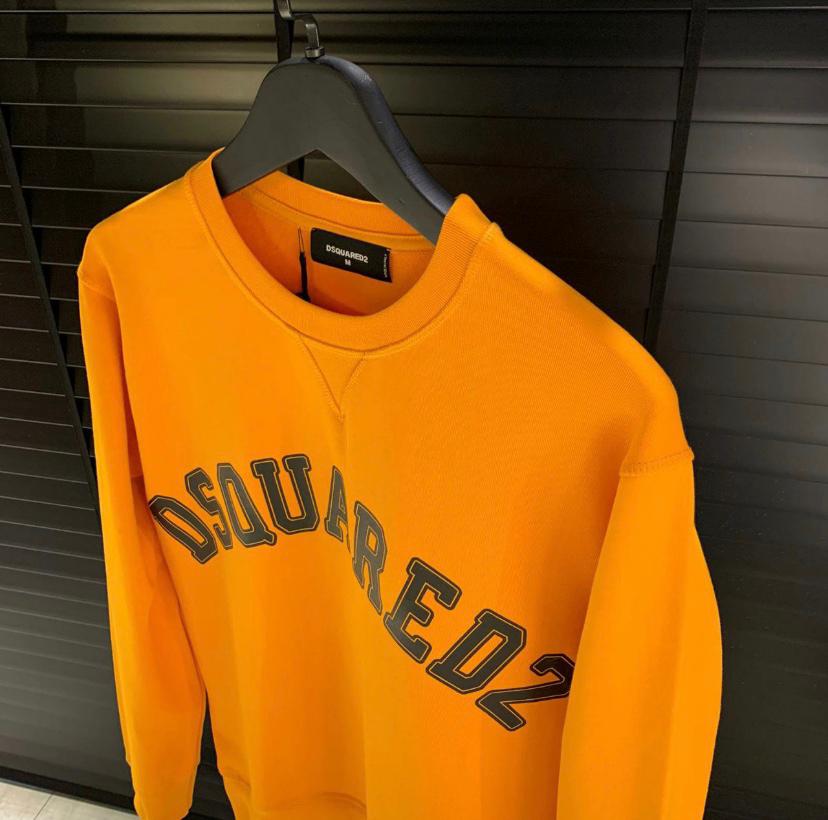 Logo print crew neck sweatshirt