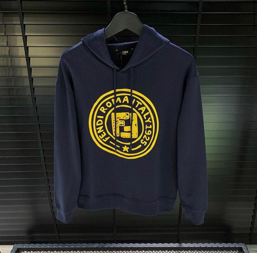 Roma İtaly Dark Blue Hoodie