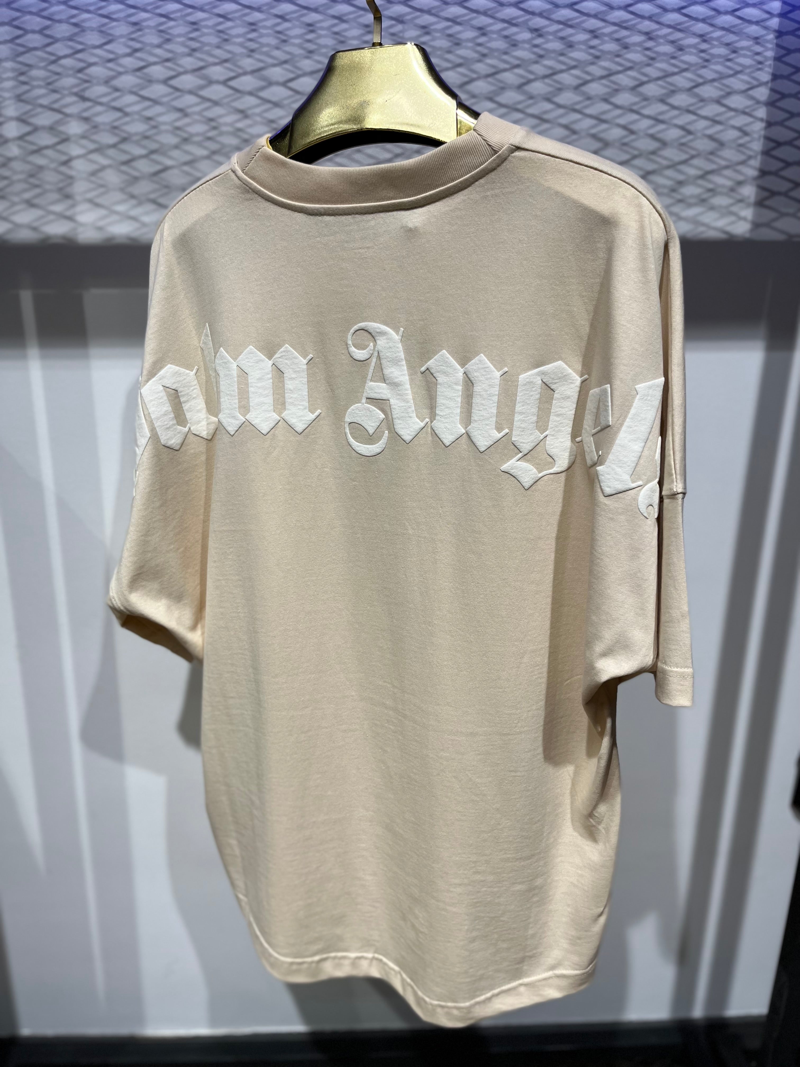 Palm Angels logo-print korte-mouw T-shirt