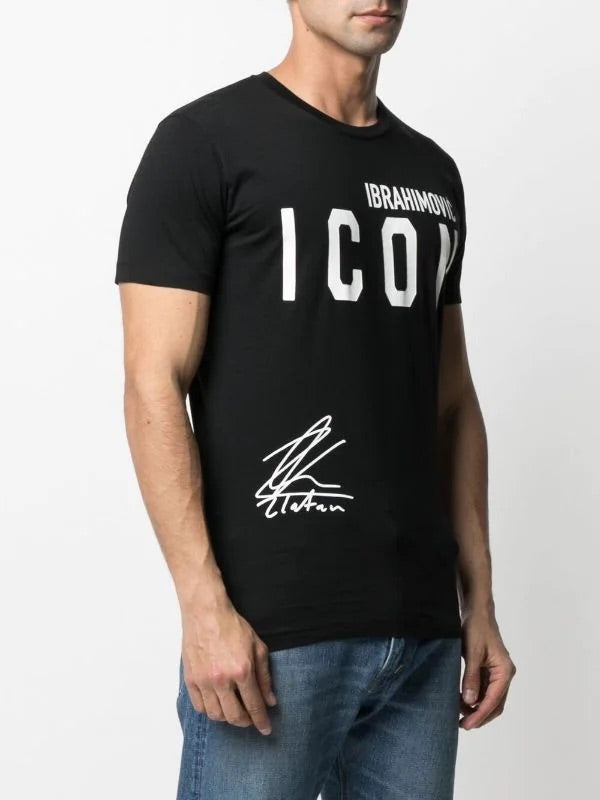 DSQ2 x Zlatan Ibrahimovic Icon-print T-shirt