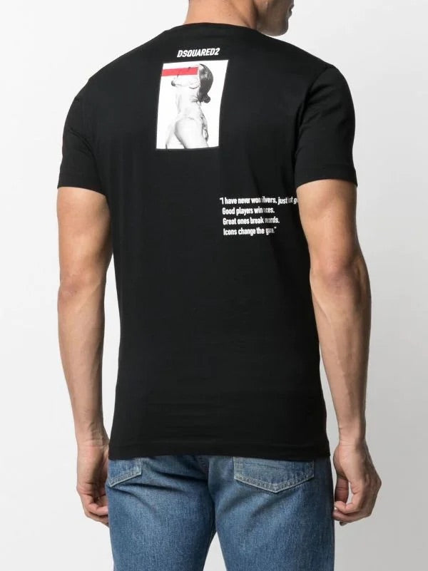 DSQ2 x Zlatan Ibrahimovic Icon-print T-shirt