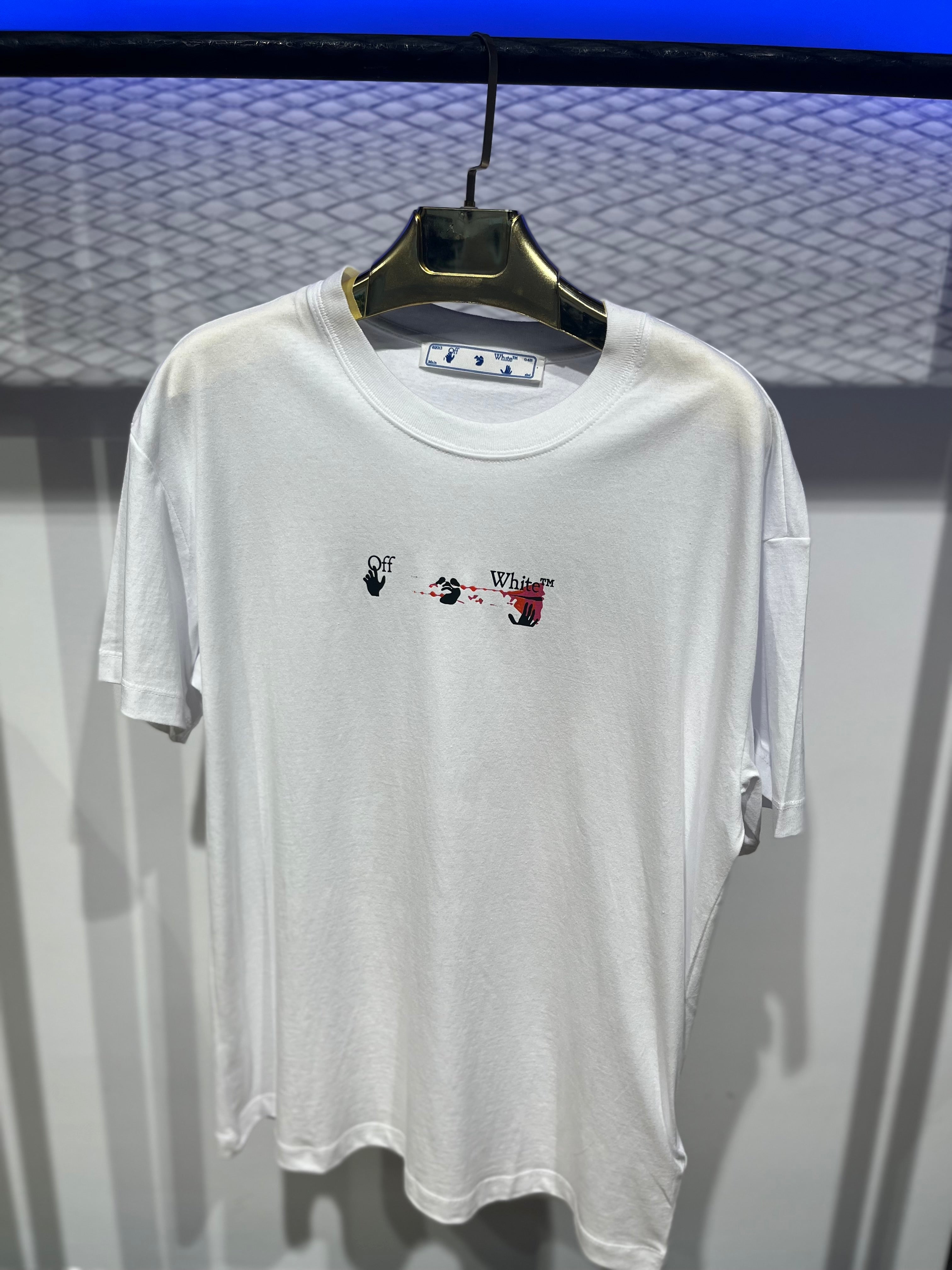 OFF-WHITE print T-shirt