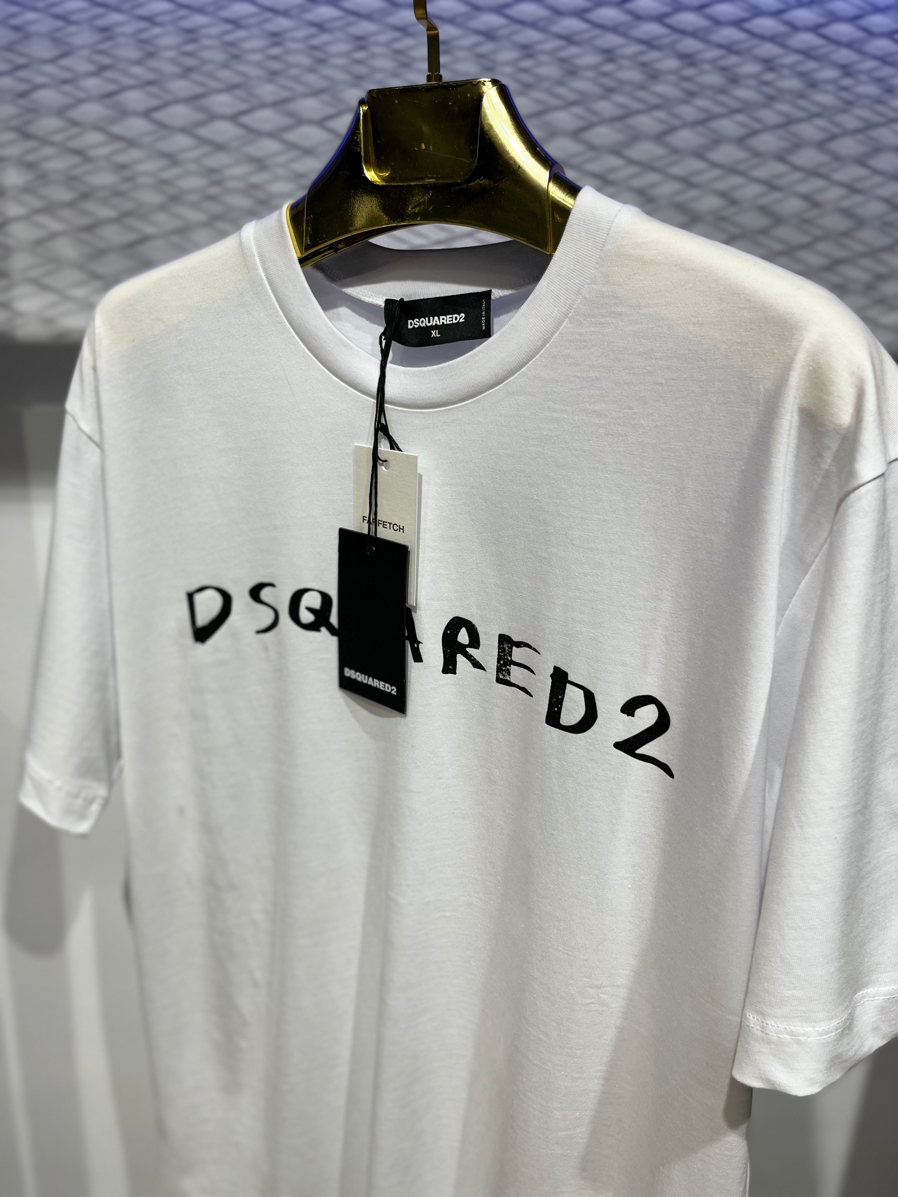 Dsquared2 logo-print cotton T-shirt