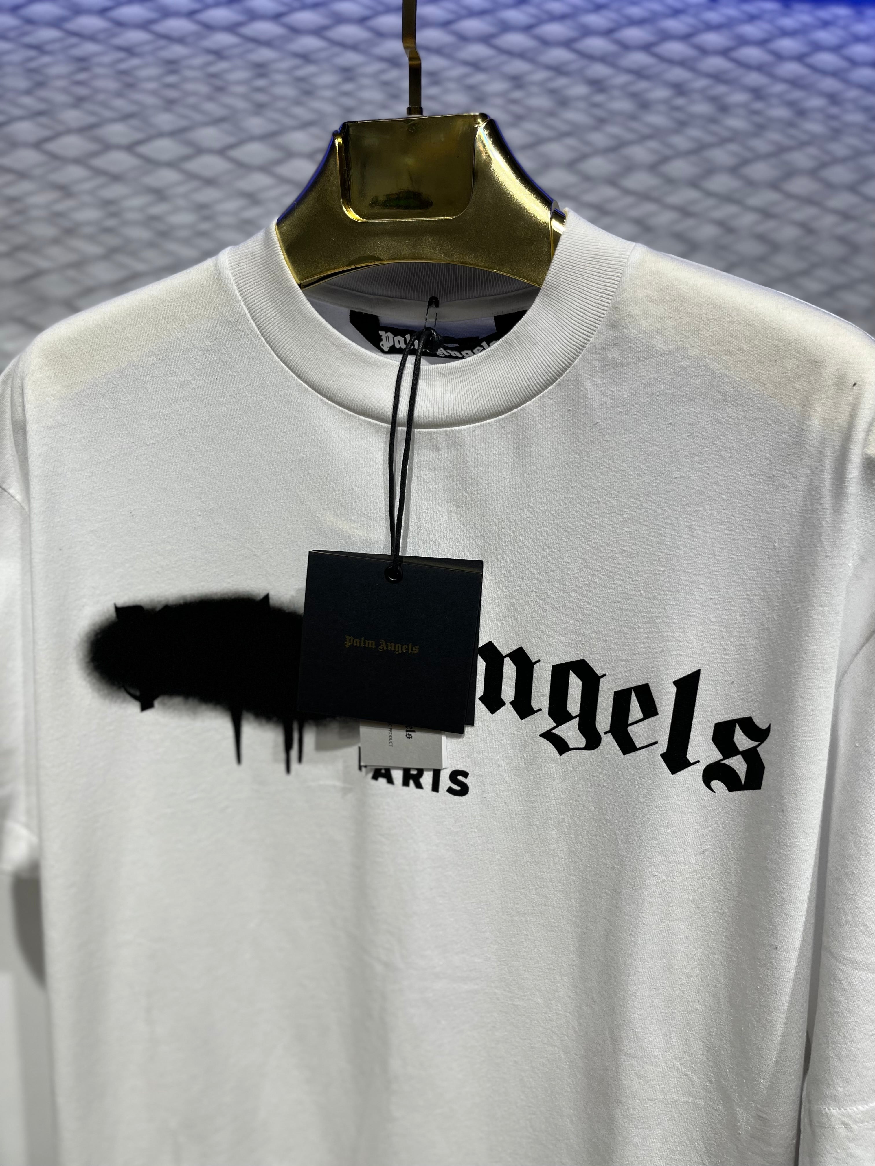 Palm Angels logo-print short-sleeve T-shirt