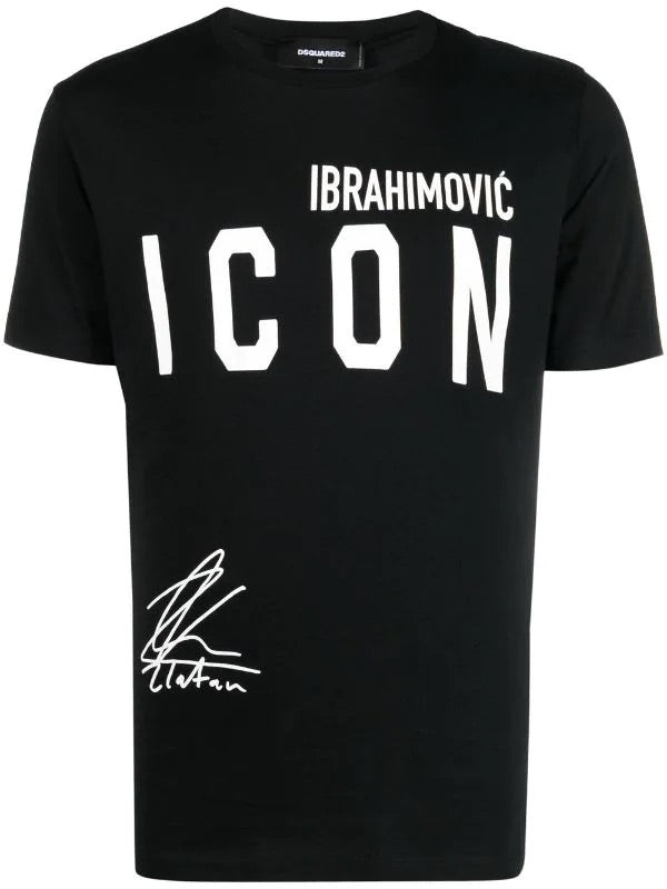 DSQ2 x Zlatan Ibrahimovic Icon-print T-shirt