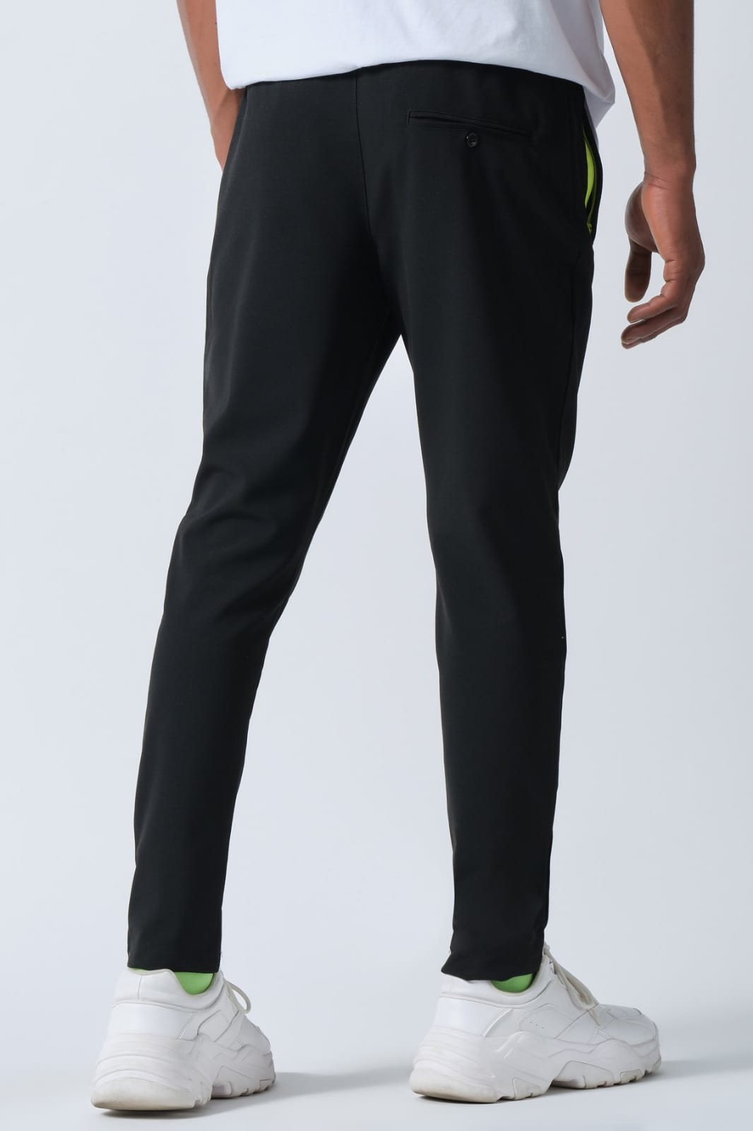 Neon Detailed Woven Pants