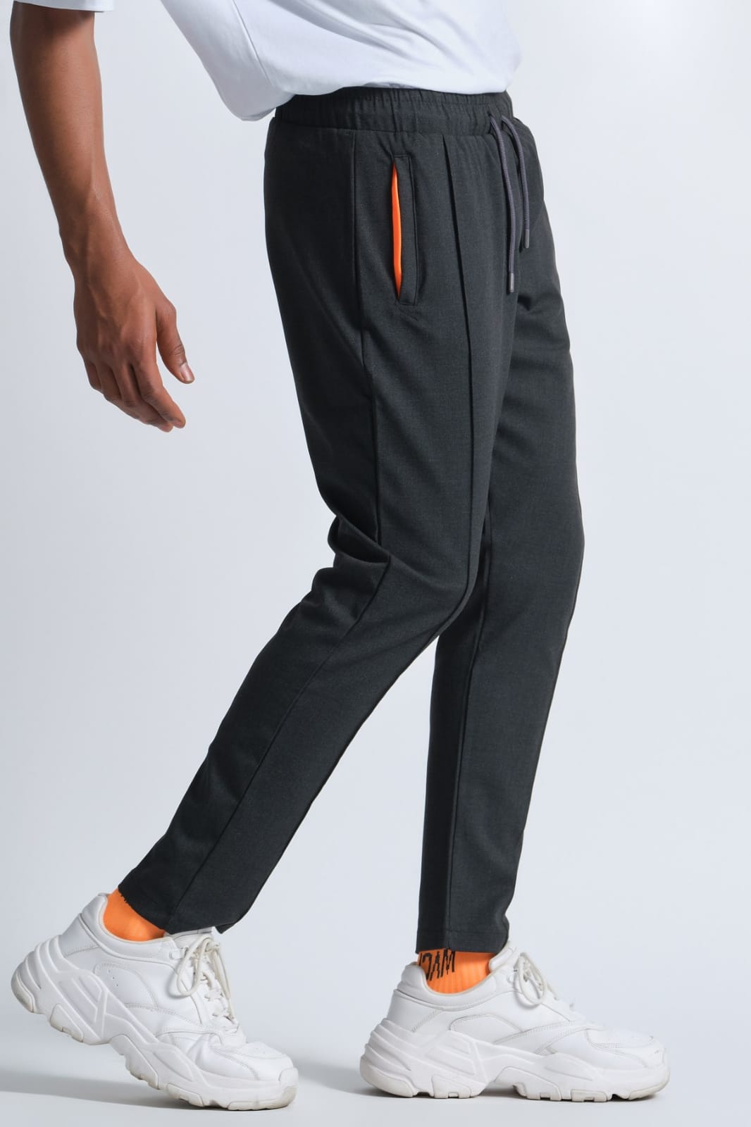 Neon Detailed Woven Pants