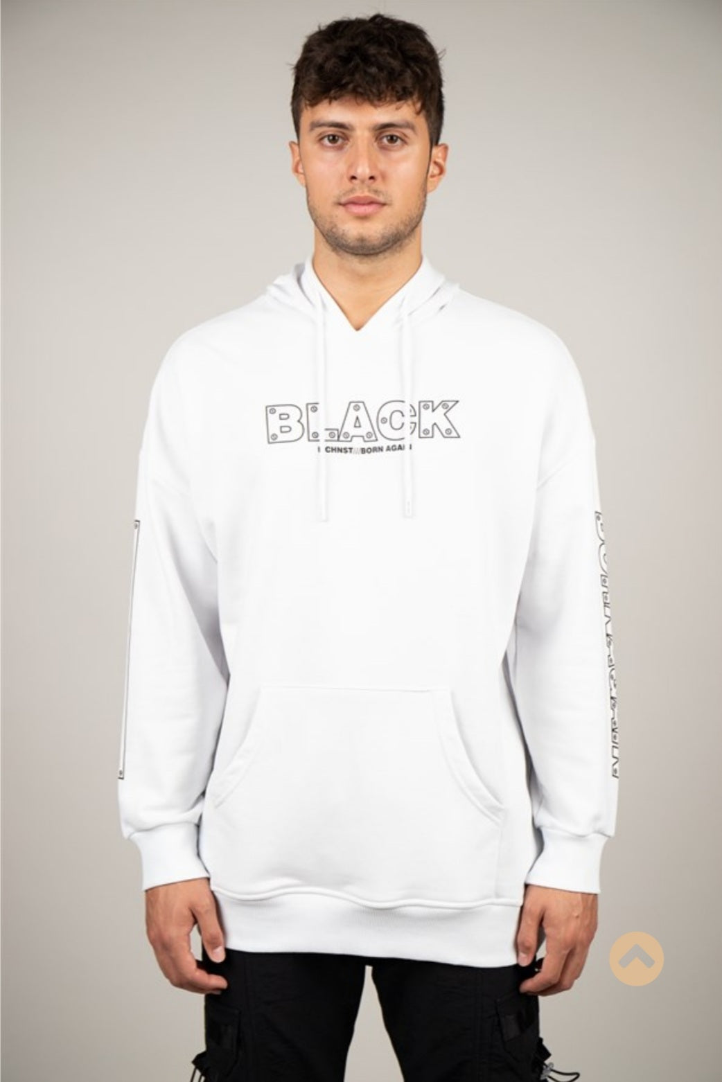 BLACK BORN AGAIN WHITE